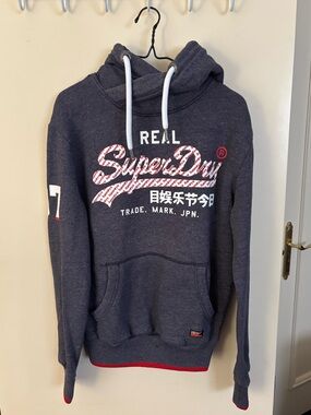 Superdry Men’s Vintage Logo Pullover Hoodie